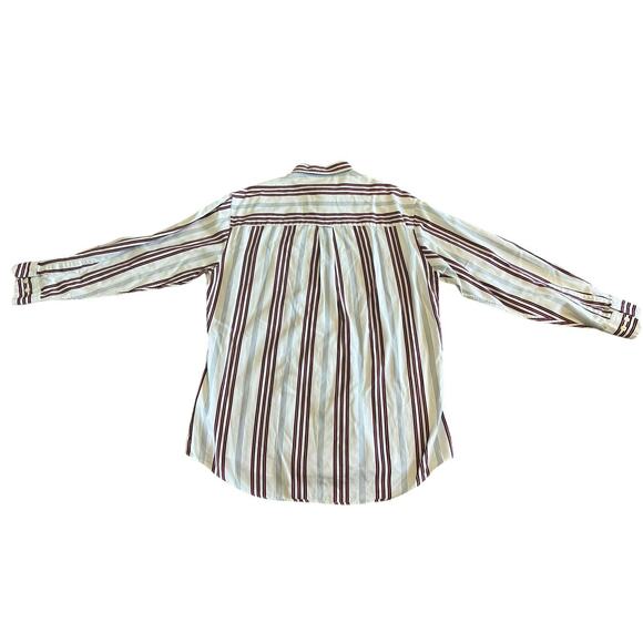 CHAPS Ralph Lauren Men's Large Vtg Y2k Preppy Button Down Cotton Dress Shirt - Picture 6 of 6